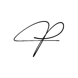 Chữ ký chữ P