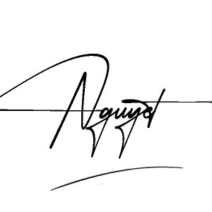 Chữ ký tên Nguyệt 