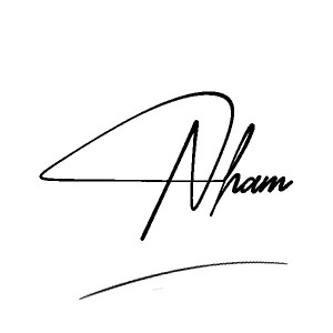 Chữ ký tên Nhâm
