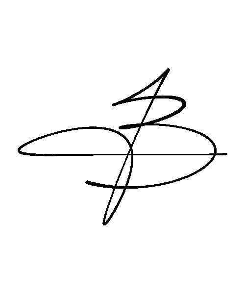 Chữ ký chữ B