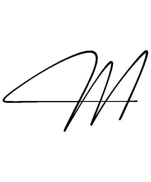 Chữ ký chữ M