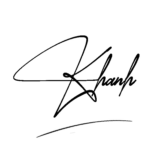 Chữ ký tên Khánh, Khanh